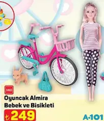 MGS OYUNCAK ALMİRA BEBEK VE BİSİKLETİ